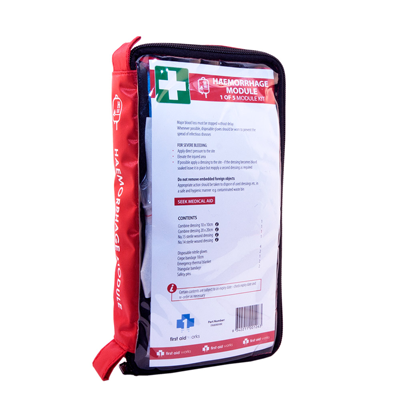 Haemorrhage Module for Modular First Aid Kit by First Aid Works